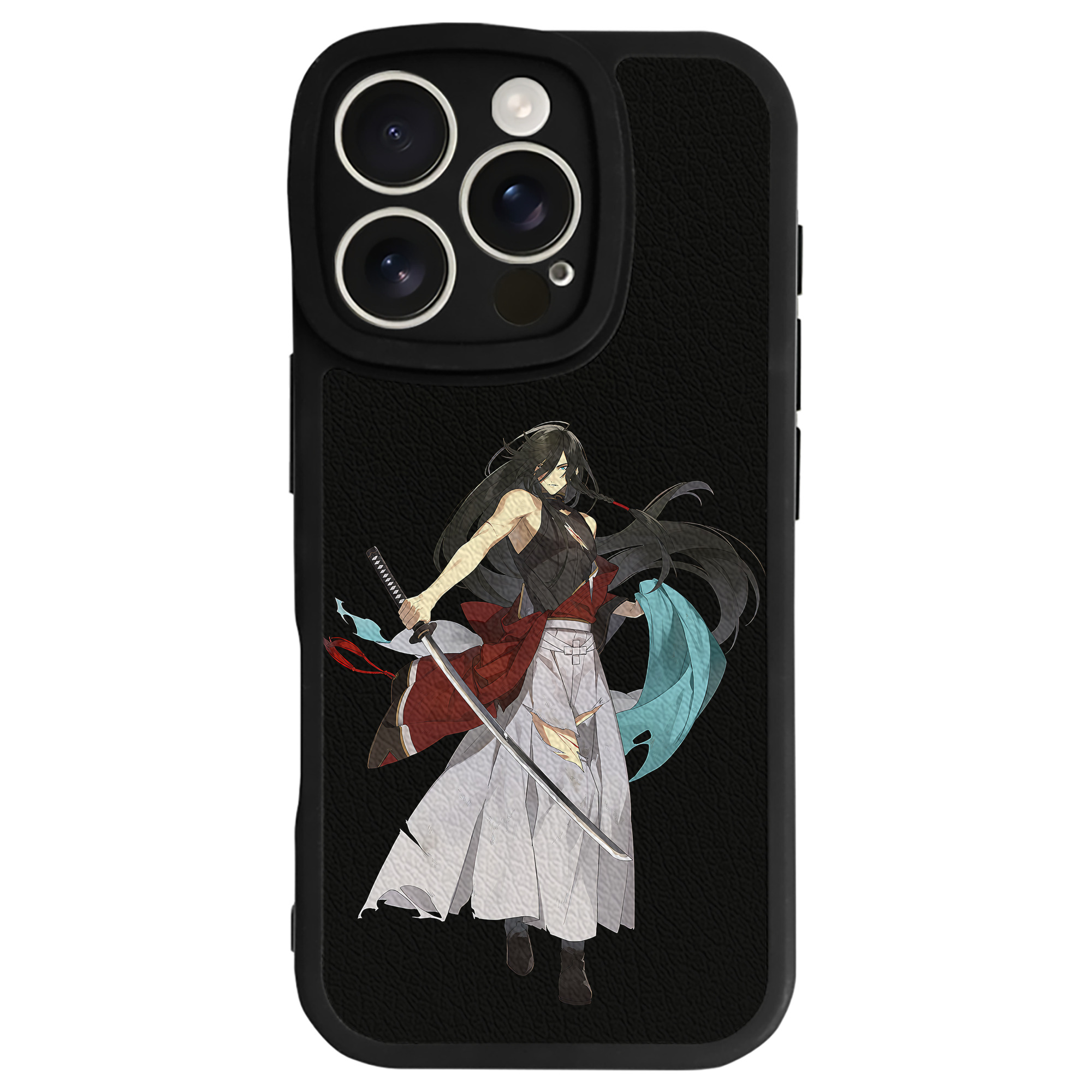 （画像用） 刀剣乱舞 Touken Ranbu 【iPhone 16シリーズ対応】シリコンスマホケース（レザー調） 材質：シリコン